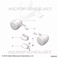 ELECTRICITE, TURN SIGNALS, REAR/REAR LIGHTING