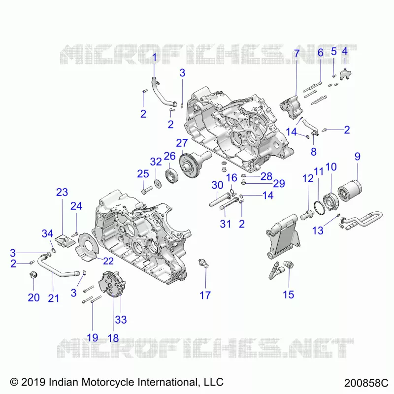 MOTEUR, OIL SYSTEM