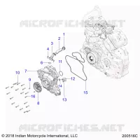 MOTEUR, STATOR COVER