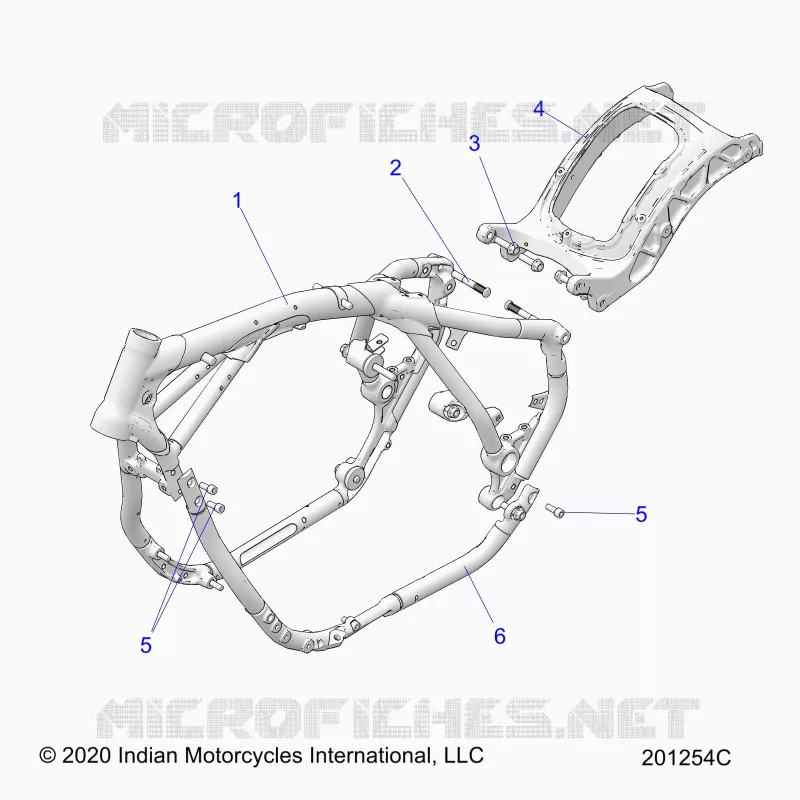 CHASSIS, CADRE ASM.