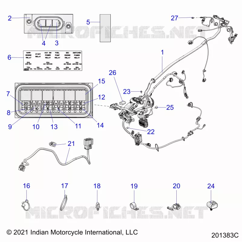 ELECTRICITE, WIRE HARNESS