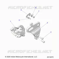 BRAKES, ETRIER DE FREIN ARRIERE