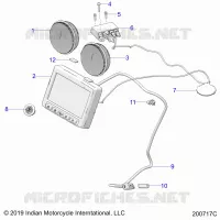 ELECTRICITE, INSTRUMENT CLUSTER
