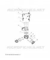 THROTTLE  BODY/FUEL RAIL - N15MSA00AA/AB/AC/AE (49INDIANFUELRAIL15SCOUT)