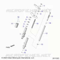 SUSPENSION AVANT FORKS