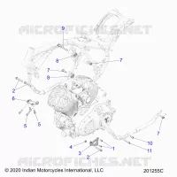 ENGINE, SUPPORT MOTEUR