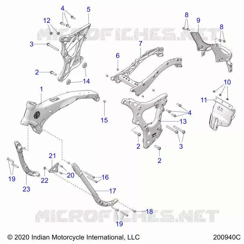 CHASSIS, CADRE ASM.