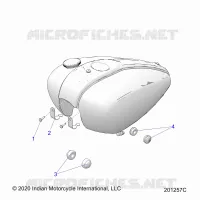 SYSTÃˆME D'ALIMENTATION, FUEL TANK MOUNTING
