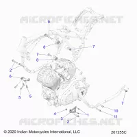 ENGINE, SUPPORT MOTEUR