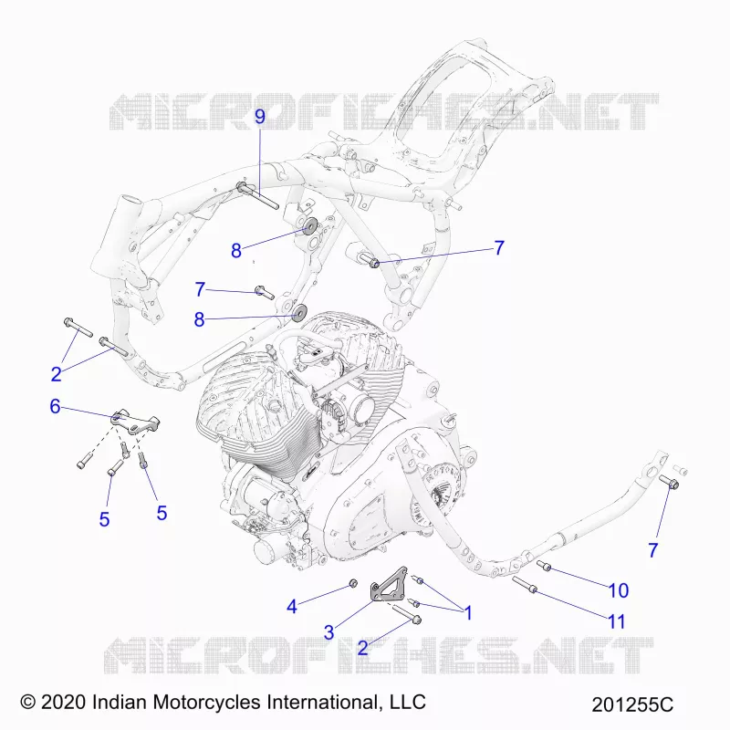 ENGINE, SUPPORT MOTEUR