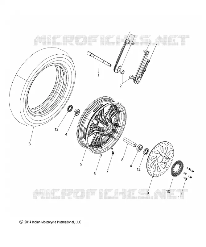 ROUE AVANT