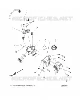SYSTÃˆME D'ALIMENTATION, FUEL CLAM SHELL/THROTTLE BODY