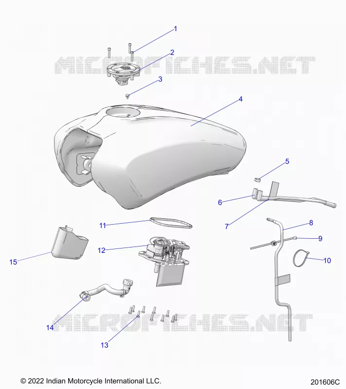 SYSTÃˆME D'ALIMENTATION, FUEL TANK ASM.