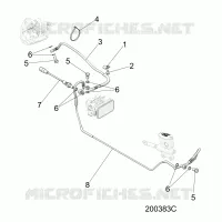 FREINS, FREIN LINE, REAR, ABS
