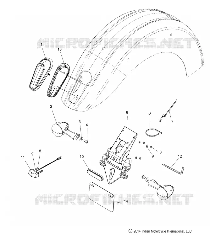 ELECTRICITE, TAILLIGHT AND TURN SIGNALS