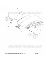 ELECTRICITE, REAR TURN SIGNALS AND REFLECTOR