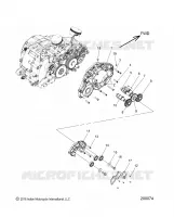 MOTEUR, CAM SHAFTS AND GEARS