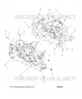 CARTERS MOTEUR, PLUGS/DOWELS