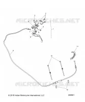 CONTROLS, LEVIER D'EMBRAYAGE ASM. AND CABLE