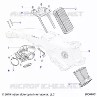ENGINE, PRISE D'AIR SYSTEM