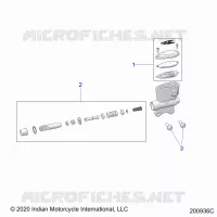 FREIN ARRIERE, MASTER CYLINDER