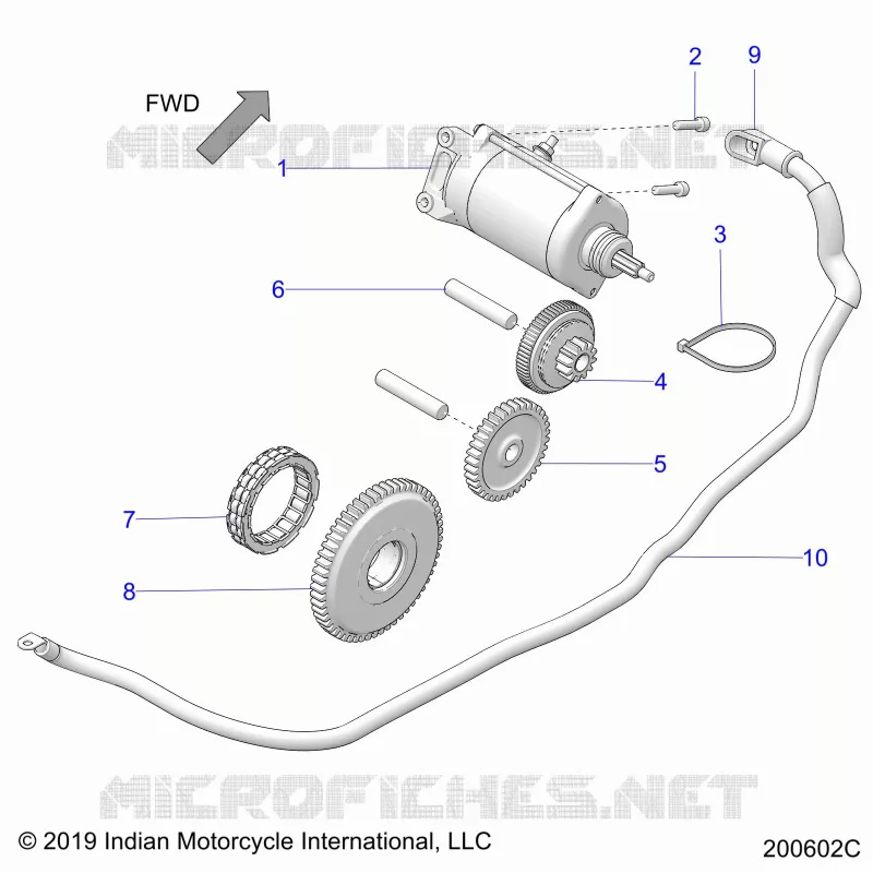 DEMARREUR MOTOR
