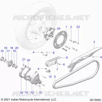 SYSTÃˆME DE TRANSMISSION, SPROCKETS, GUARDS AND CHAIN