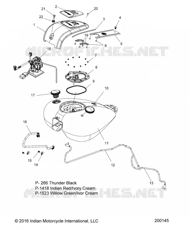 SYSTÃˆME D'ALIMENTATION, FUEL TANK ASM.