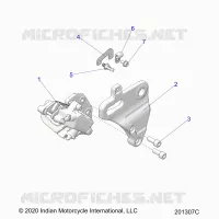 BRAKES, ETRIER DE FREIN ARRIERE