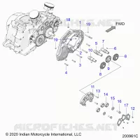 MOTEUR, CAM SHAFTS AND GEARS