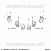 ELECTRICITE, SWITCH CONTROLS, LH/RH