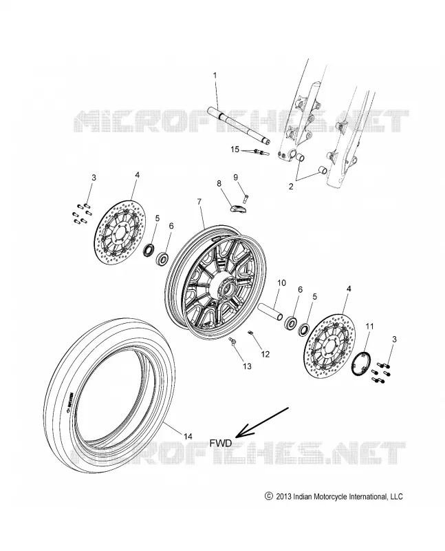 ROUE AVANT