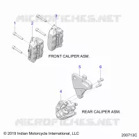 BRAKES, ETRIERS DE FREIN AVANT AND REAR