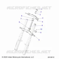 TES DE FOURCHE INFERIEUR ET SUPERIEUR