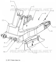 BRAS OSCILLANT ASSEMBLY