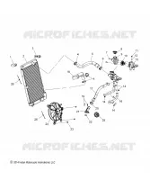 ENGINE, REFROIDISSEMENT ASM.