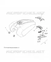 SYSTÈME D'ALIMENTATION, FUEL TANK MOUNTING