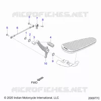 SYSTÃˆME DE TRANSMISSION, SHIFT PEDAL AND SHIFT LINKAGE