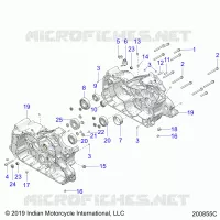 MOTEUR, CASE ASM.