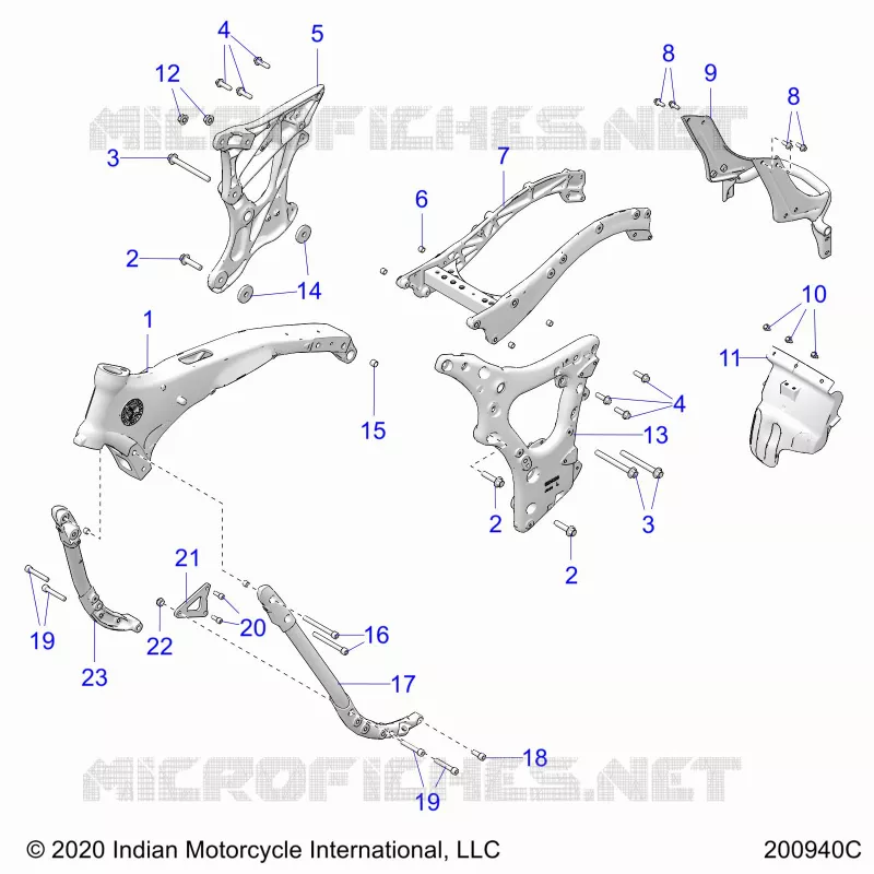 CHASSIS, CADRE ASM.