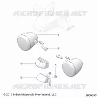 ELECTRICITE, TURN SIGNALS, REAR/REAR LIGHTING