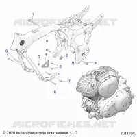 ENGINE, SUPPORT MOTEUR