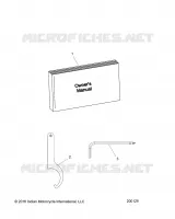 REFERENCES, MANUEL DU PROPRIETAIRE, TOOLS