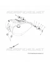 SYSTÃˆME D'ALIMENTATION, FUEL TANK MOUNTING