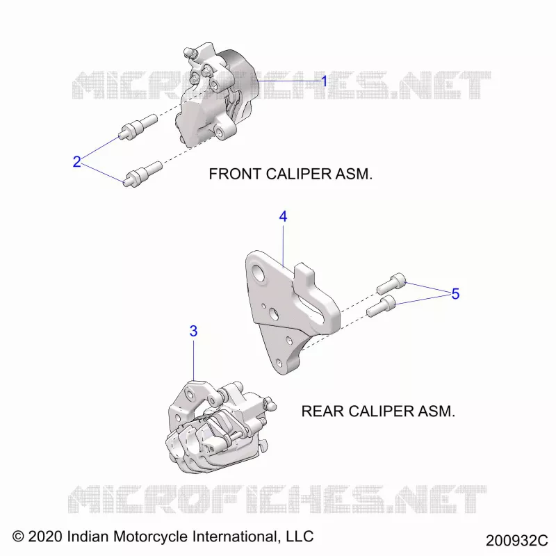 BRAKES, ETRIERS DE FREIN AVANT AND REAR