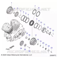 SYSTÃˆME DE TRANSMISSION, CLUTCH AND PRIMARY DRIVE