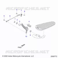 SYSTÃˆME DE TRANSMISSION, SHIFT PEDAL AND SHIFT LINKAGE