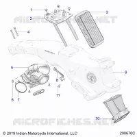 ENGINE, PRISE D'AIR SYSTEM