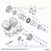 SYSTÃˆME DE TRANSMISSION, CLUTCH AND PRIMARY DRIVE
