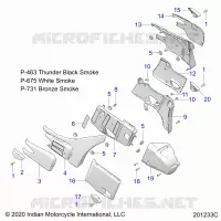 BODY, SIDE/REAR COVERS